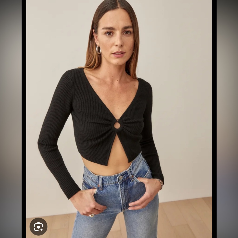 Reformation Cashmere Sweater Top